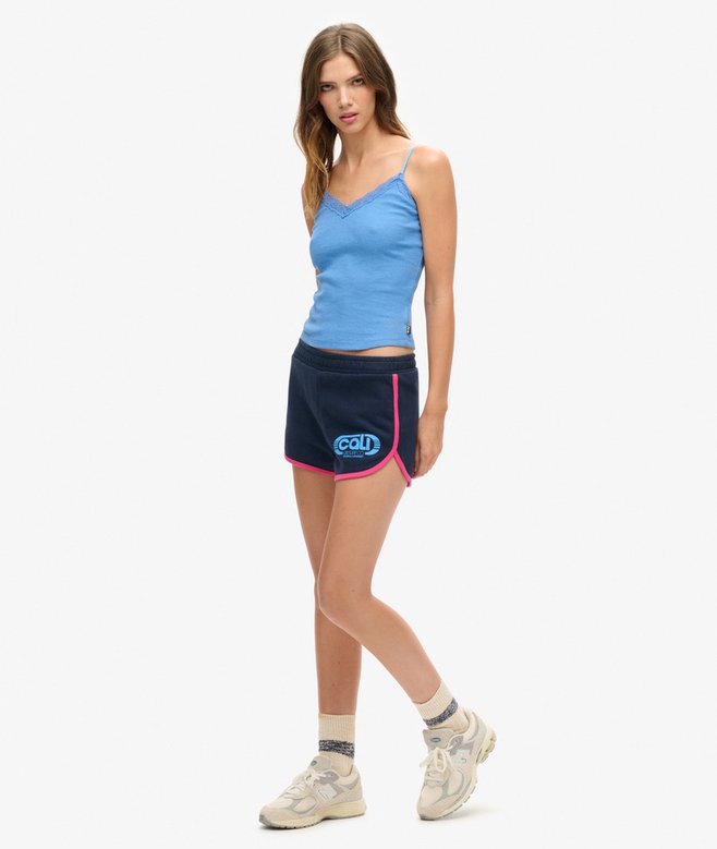 Superdry Pantalones Cortos De Punto Cali