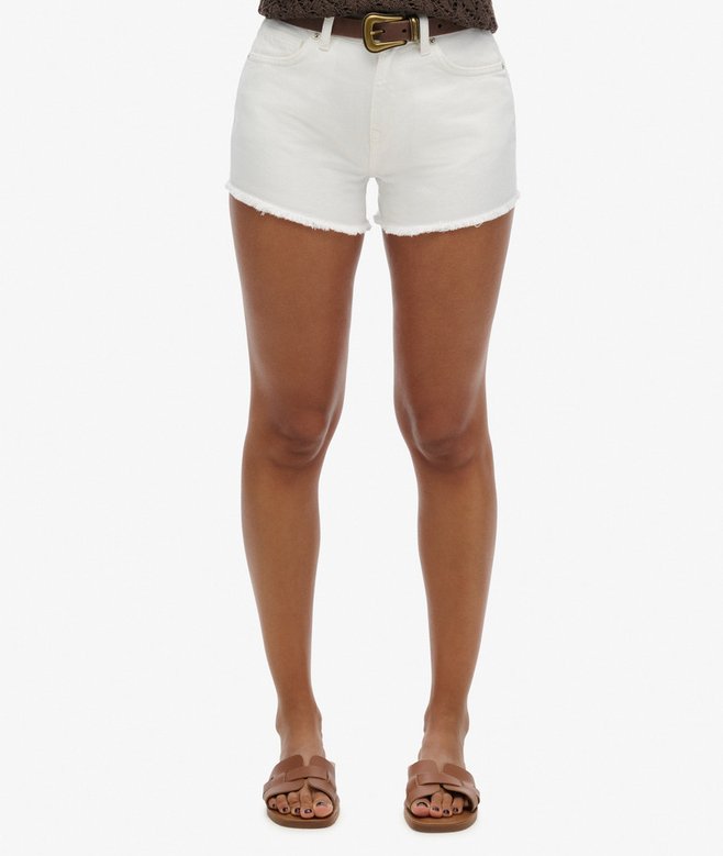 Superdry Pantalones Cortos Vaqueros De Talle Alto