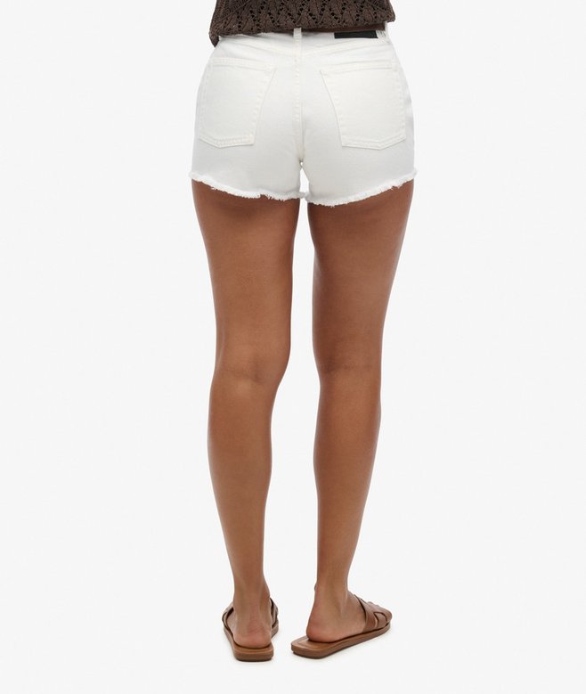 Superdry Pantalones Cortos Vaqueros De Talle Alto