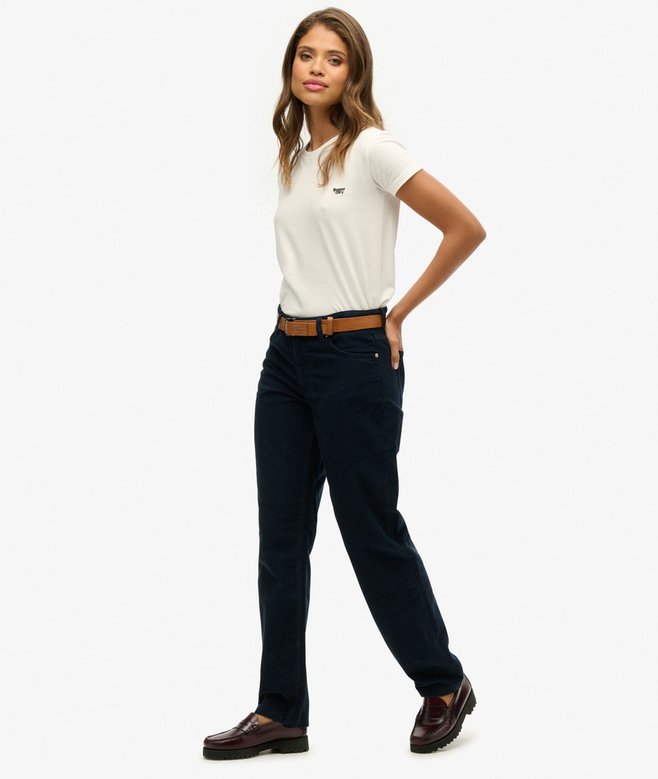 Superdry Pantalones De Pana De Pernera Recta