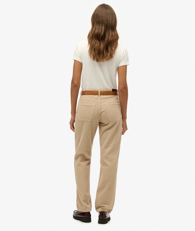Superdry Pantalones De Pana De Pernera Recta