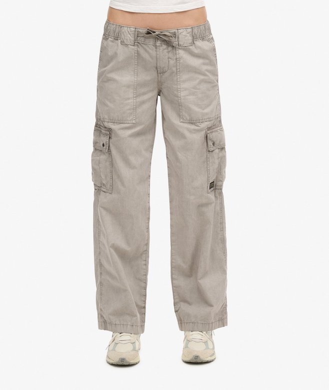 Superdry Pantalones Militares De Talle Bajo
