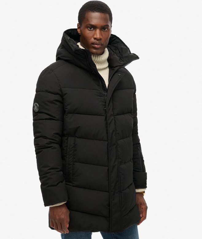 Superdry Parka Acolchada City Chevron