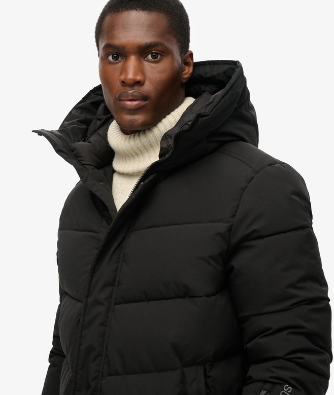 Superdry Parka Acolchada City Chevron