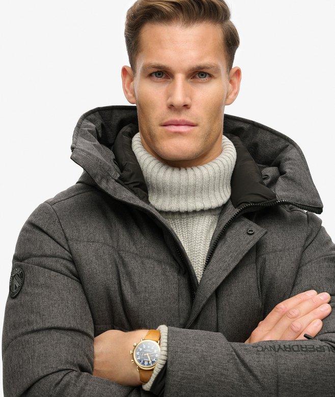 Superdry Parka Acolchada City Chevron