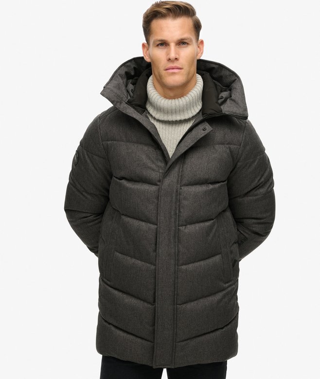 Superdry Parka Acolchada City Chevron