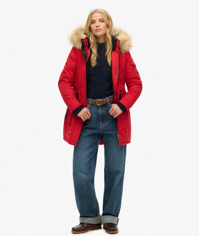 Superdry Parka De Microfibra Nadare