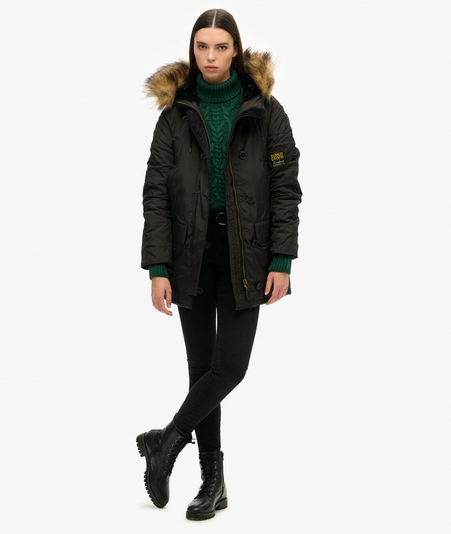Superdry Parka Militar Con Capucha MA1