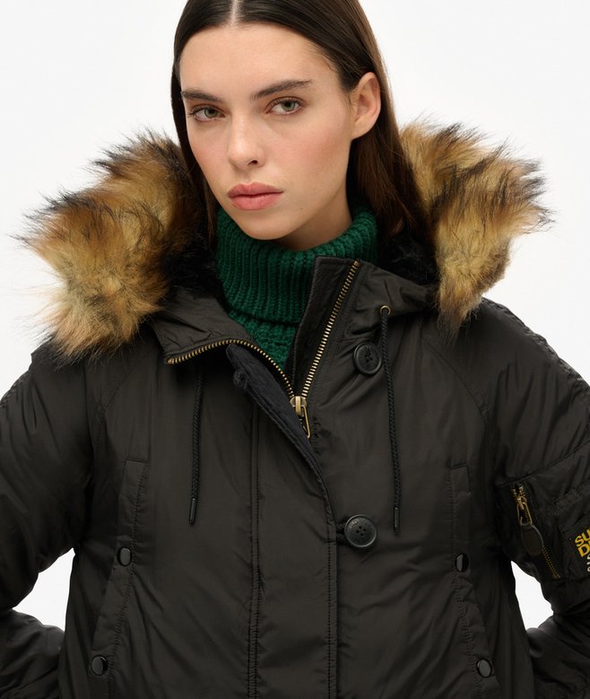 Superdry Parka Militar Con Capucha MA1