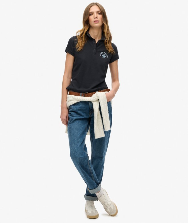 Superdry Polo Ajustado Athletic Essentials 90s