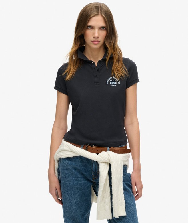 superdry Polo ajustado Athletic Essentials 90s