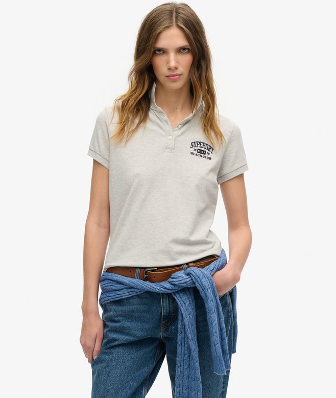 superdry Polo ajustado Athletic Essentials 90s