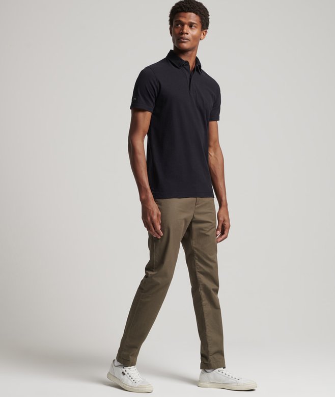 Superdry Polo De Punto De Algodón Orgánico Studios