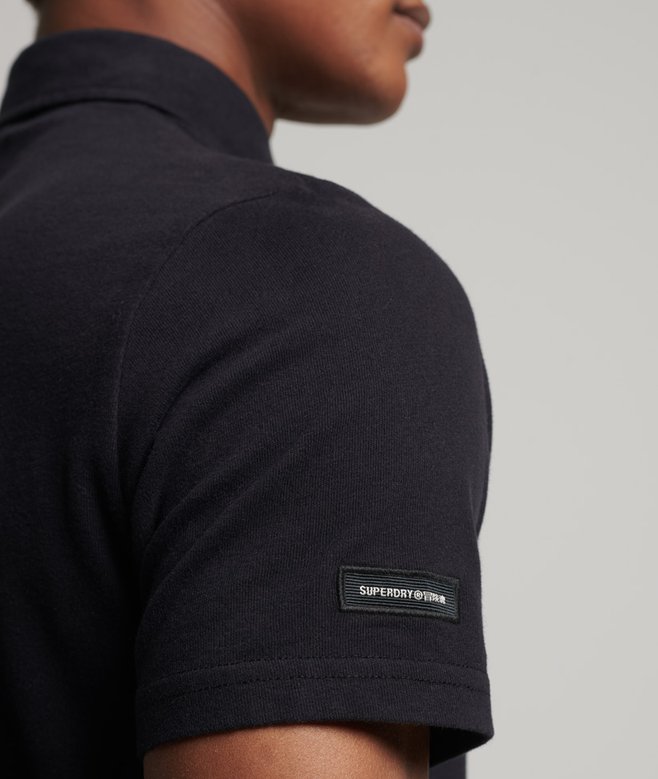 Superdry Polo De Punto De Algodón Orgánico Studios