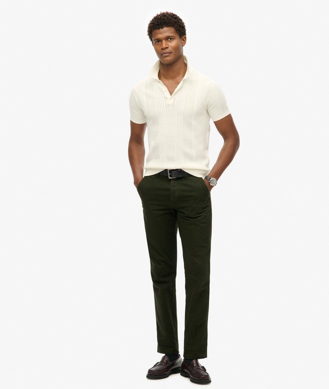 Superdry Polo De Punto De Manga Corta