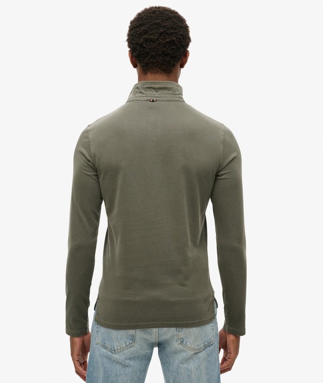 Superdry Polo De Punto De Manga Larga Studios