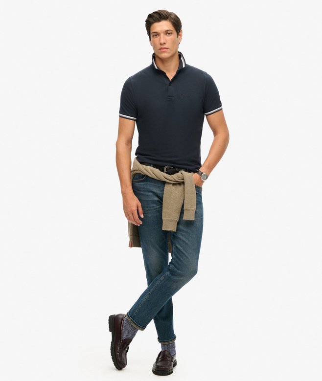 Superdry Polo Ribeteado Sportswear