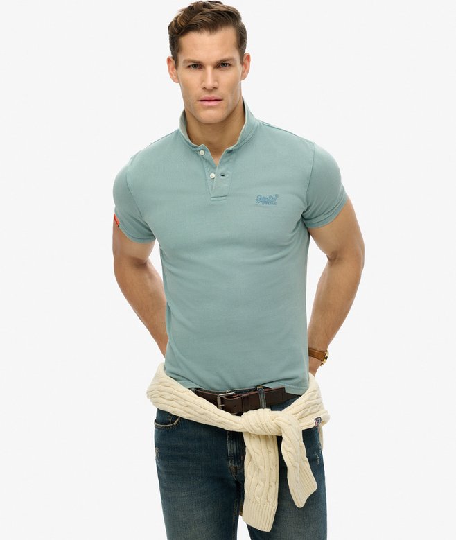superdry Polo Vintage Destroy