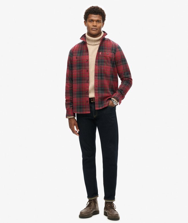 Superdry Sobrecamisa A Cuadros Vintage