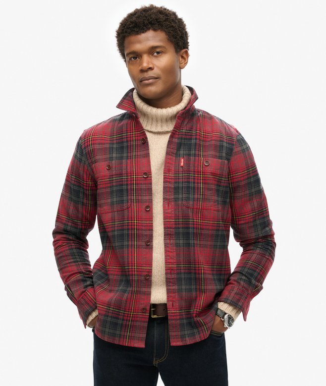 superdry Sobrecamisa a cuadros Vintage