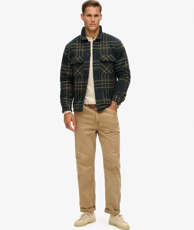 Superdry Sobrecamisa Acolchada A Cuadros Surplus