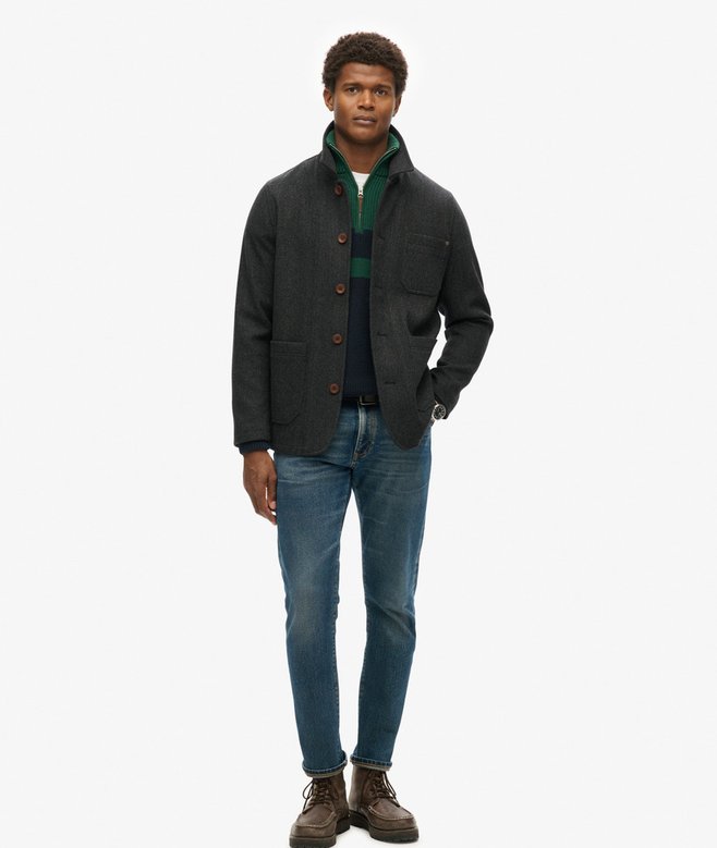 Superdry Sobrecamisa Con Textura Merchant