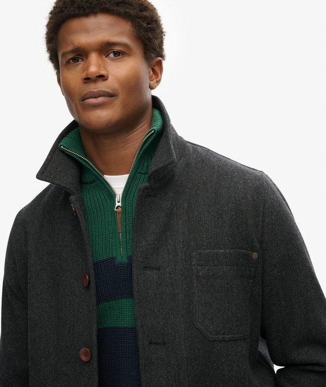 Superdry Sobrecamisa Con Textura Merchant
