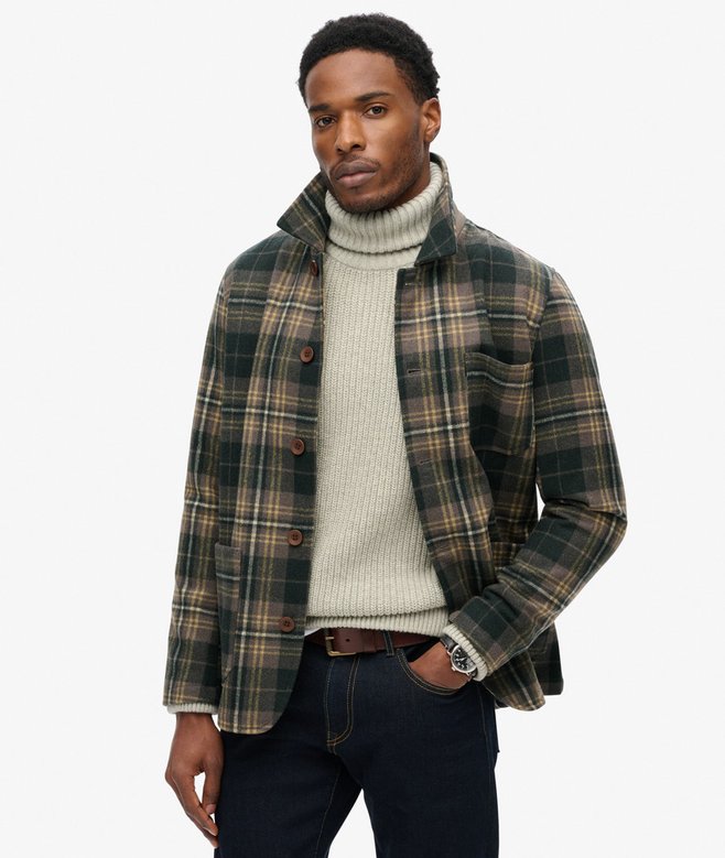 superdry Sobrecamisa con textura Merchant