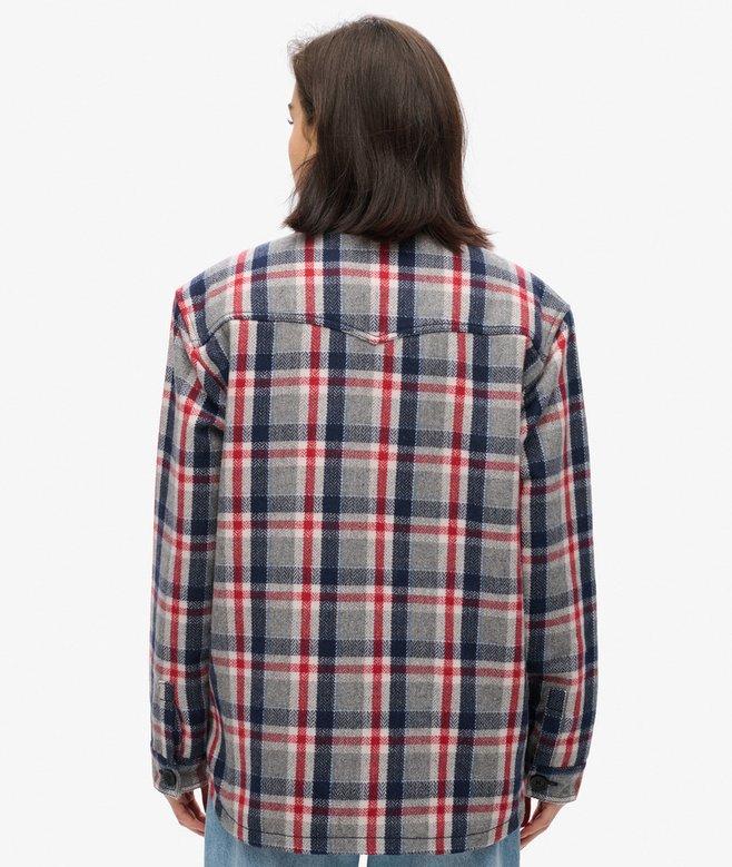 Superdry Sobrecamisa De Borreguillo A Cuadros