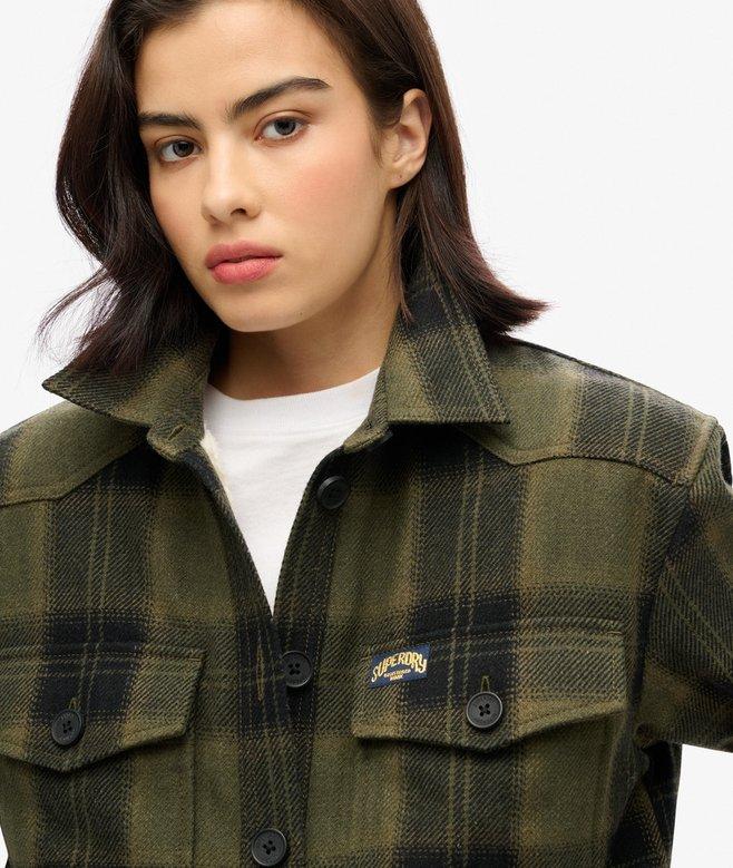 Superdry Sobrecamisa De Borreguillo A Cuadros