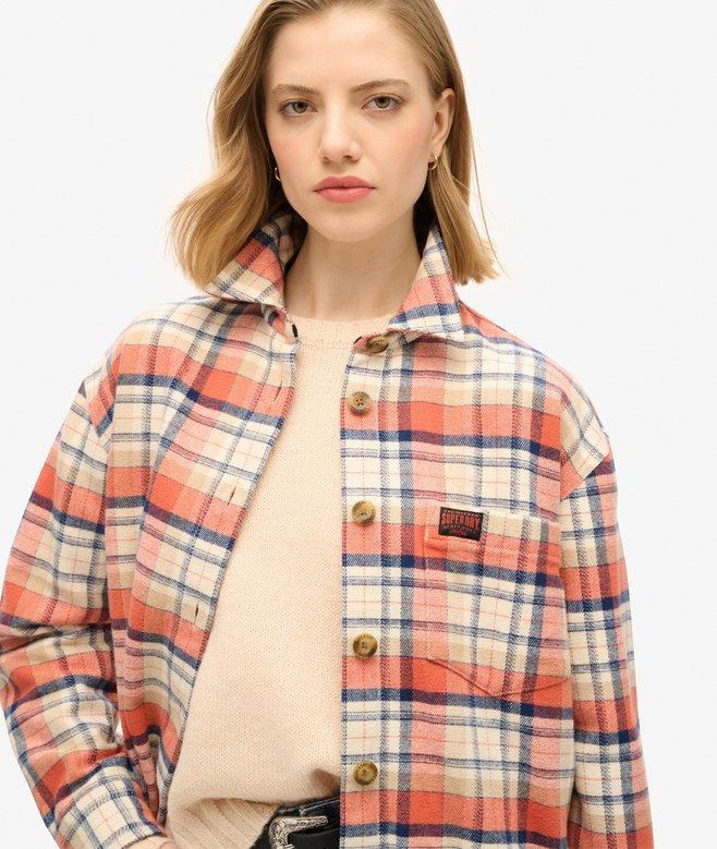 Superdry Sobrecamisa De Franela A Cuadros