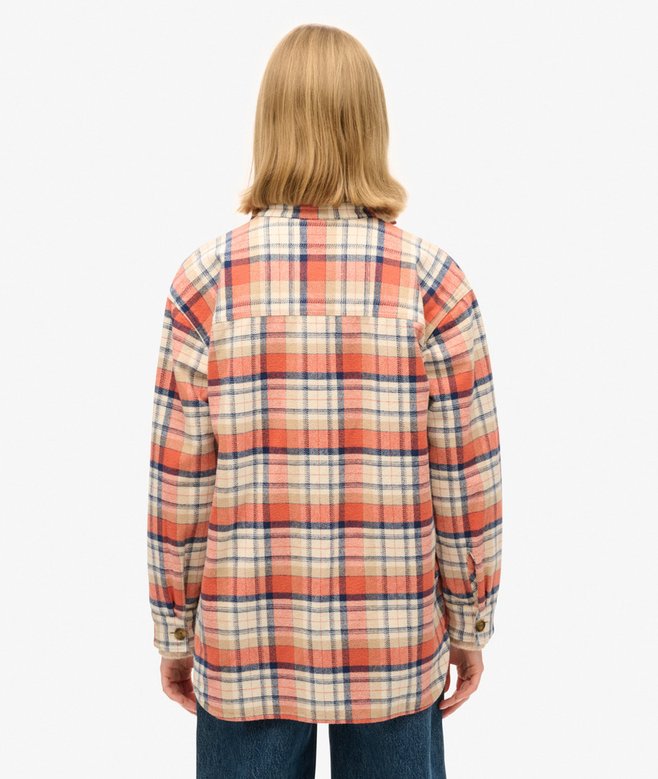Superdry Sobrecamisa De Franela A Cuadros