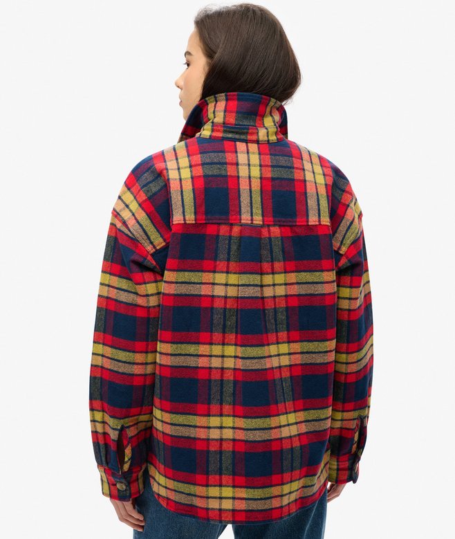 Superdry Sobrecamisa De Franela A Cuadros