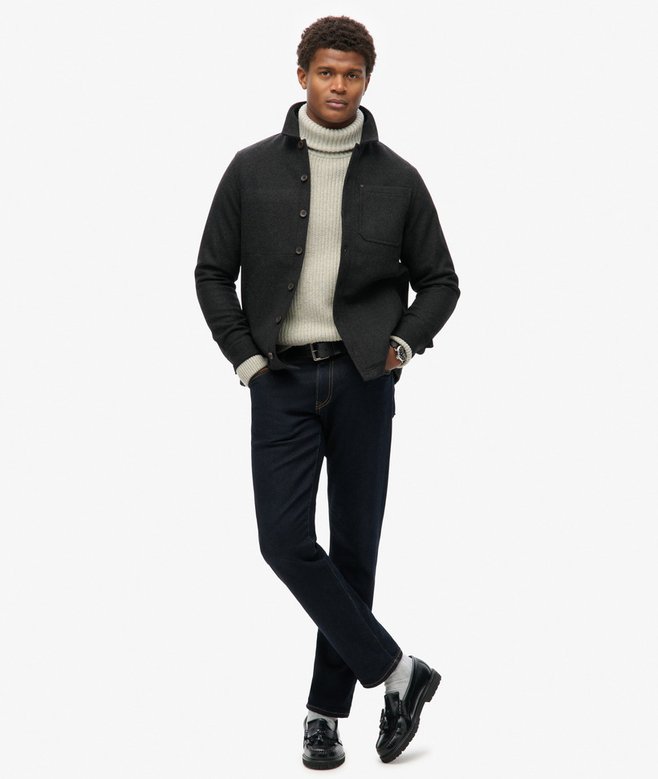 Superdry Sobrecamisa De Lana Merchant Store