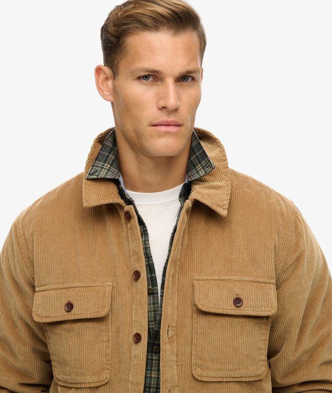 Superdry Sobrecamisa De Pana Acolchada Surplus