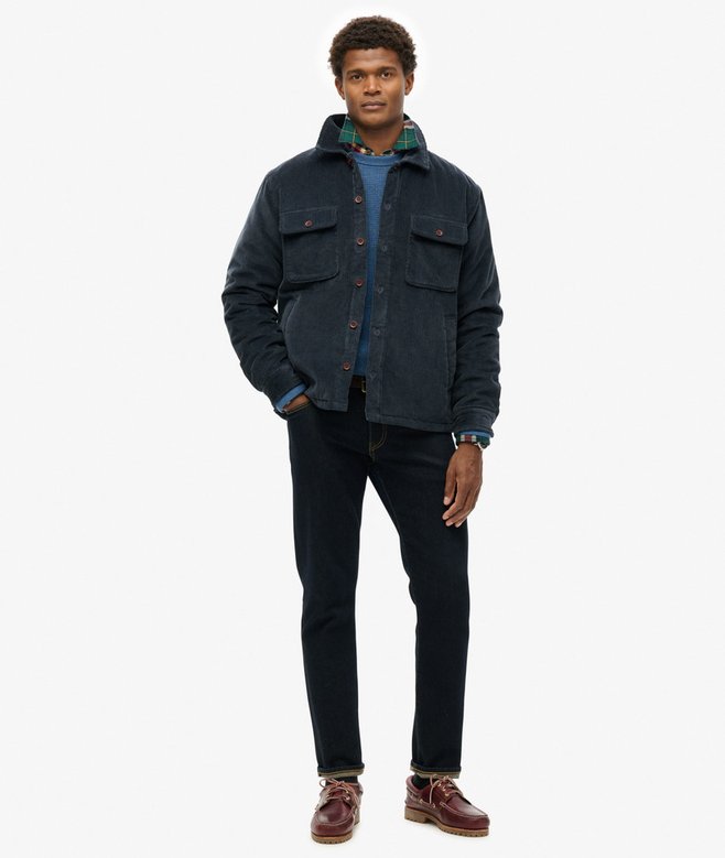 Superdry Sobrecamisa De Pana Acolchada Surplus