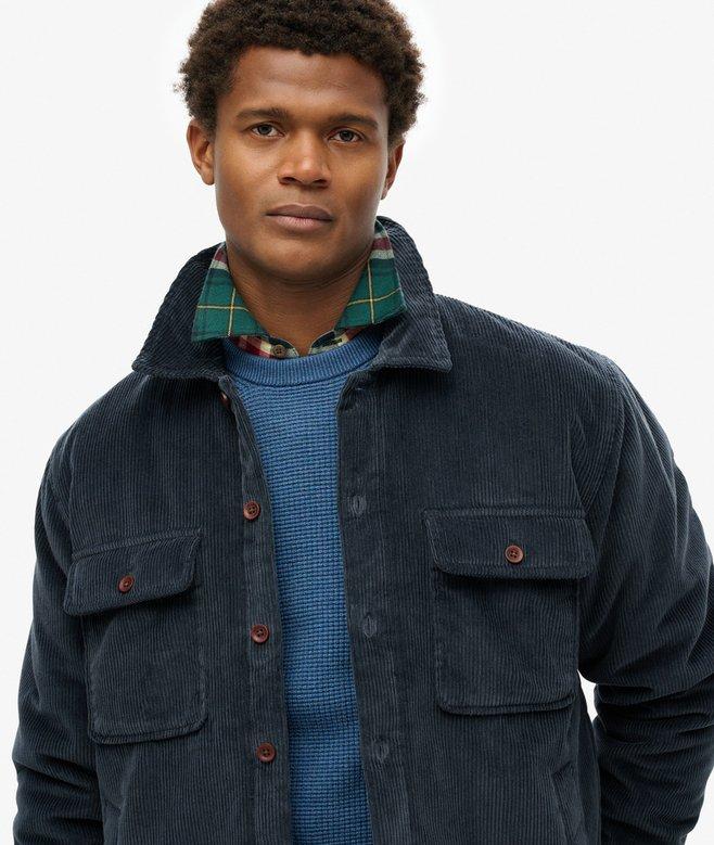 Superdry Sobrecamisa De Pana Acolchada Surplus