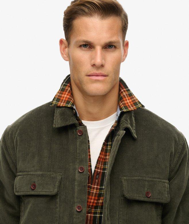 Superdry Sobrecamisa De Pana Acolchada Surplus