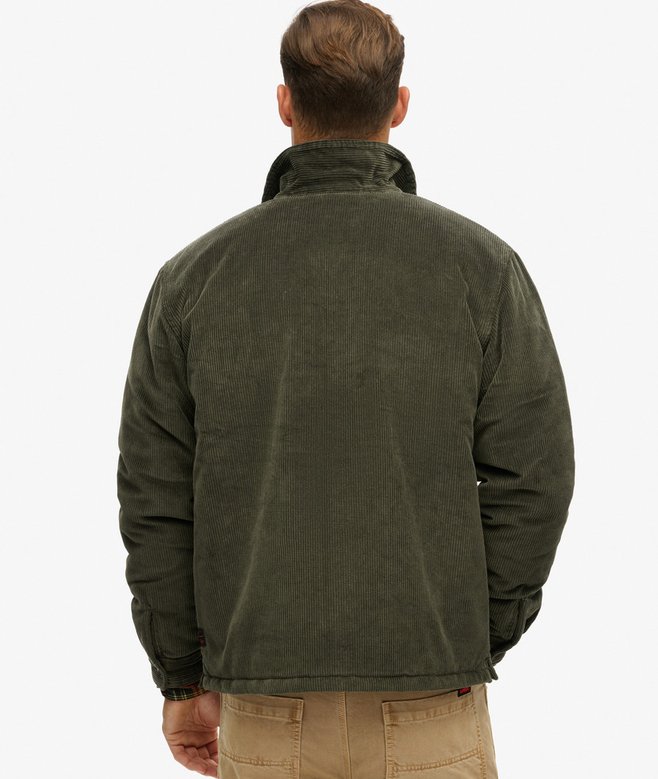 Superdry Sobrecamisa De Pana Acolchada Surplus