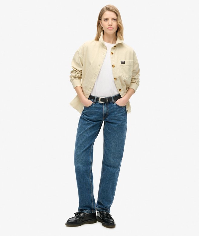 Superdry Sobrecamisa De Pana Gruesa