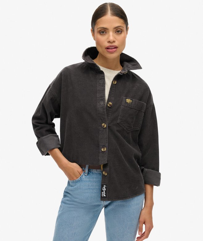 Superdry Sobrecamisa De Pana Gruesa