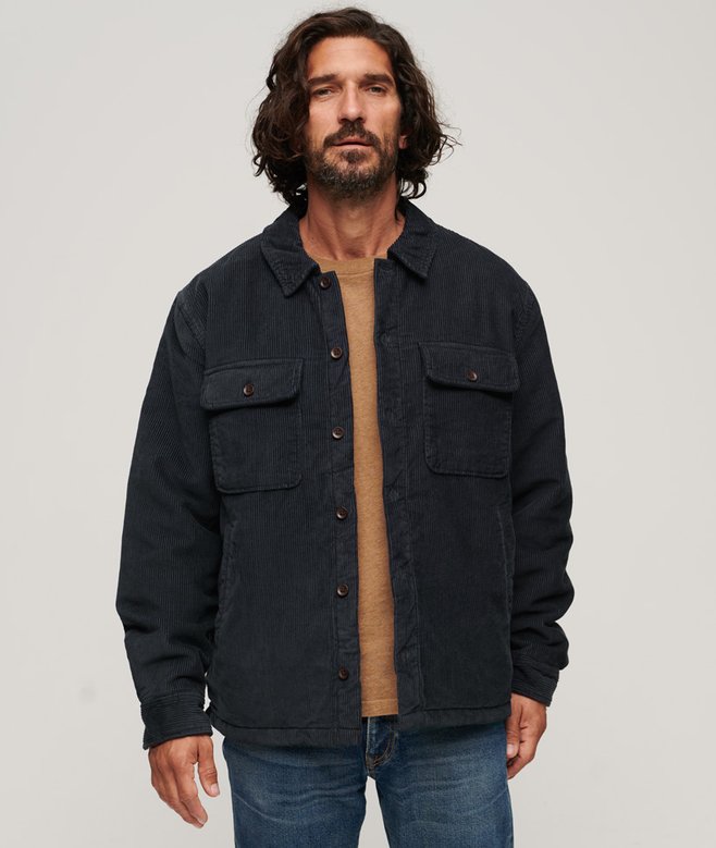 Superdry Sobrecamisa De Pana Surplus
