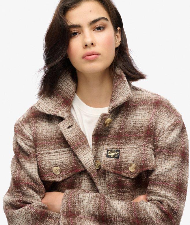 Superdry Sobrecamisa Gruesa Sin Forro