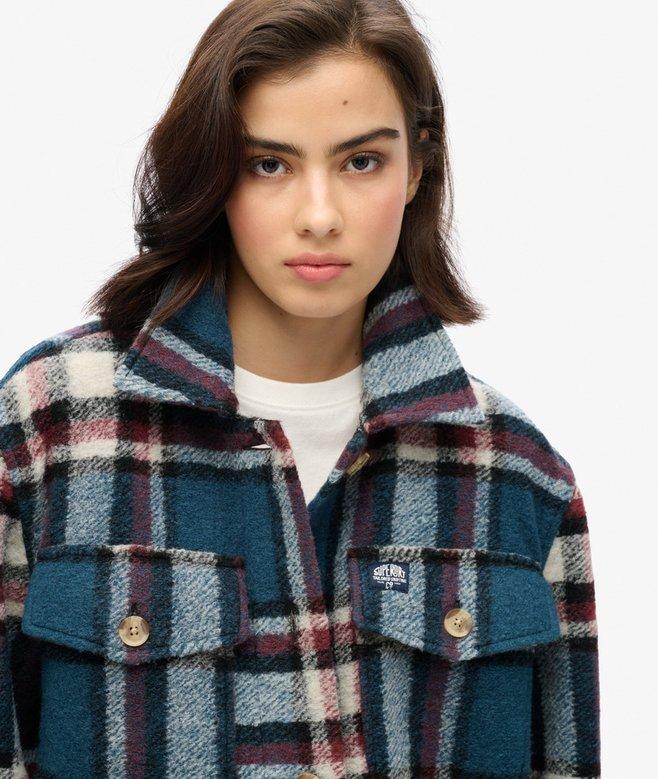 Superdry Sobrecamisa Gruesa Sin Forro