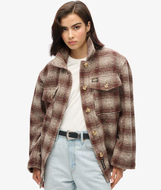 superdry Sobrecamisa gruesa sin forro