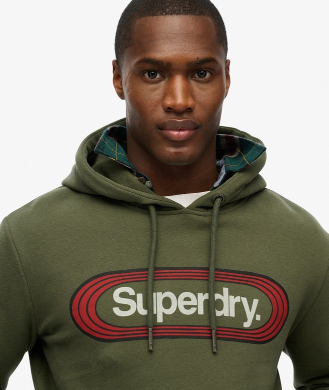 Superdry Sudadera Con Capucha Vintage Trade Tab