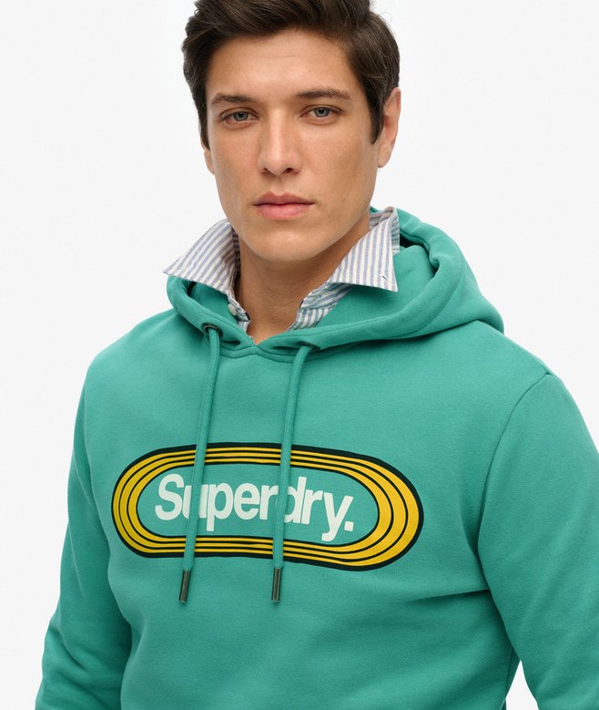 Superdry Sudadera Con Capucha Vintage Trade Tab