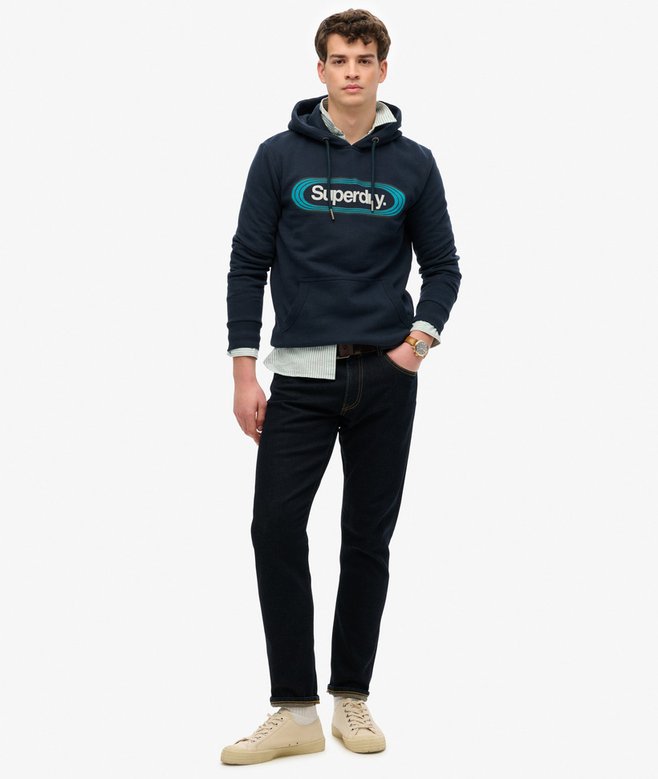 Superdry Sudadera Con Capucha Vintage Trade Tab