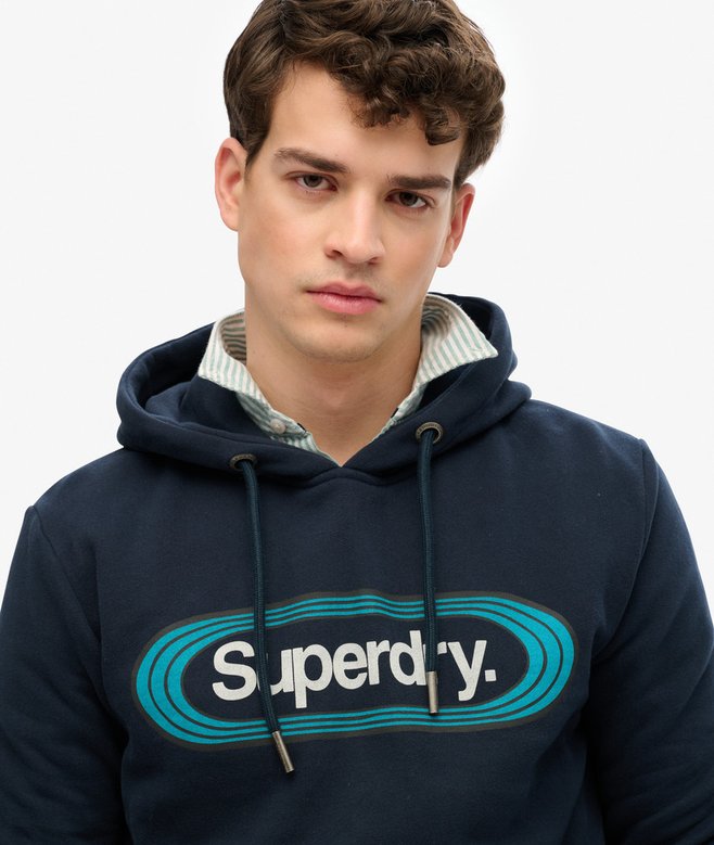 Superdry Sudadera Con Capucha Vintage Trade Tab