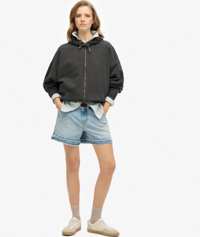 Superdry Sudadera Con Capucha Y Cremallera Studios